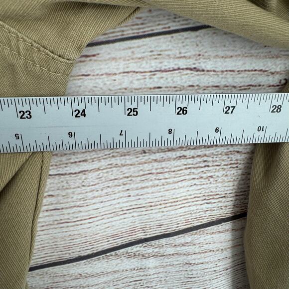 Timberland Brookfield Mountain Twill Bomber Jacket Mens XL Beige Cargo Explorer - Picture 11 of 14